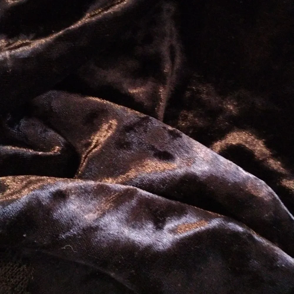 Divided Crushed Velvet Dress - Picture 10 of 10